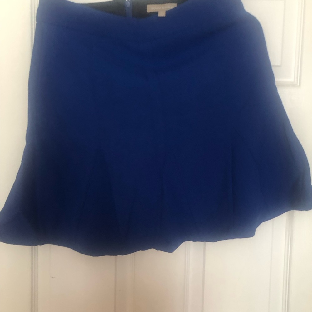Banana Republic Royal Blue Skater Skirt